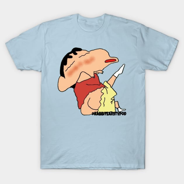 Shin T-Shirt by RabbitEarsTVpod